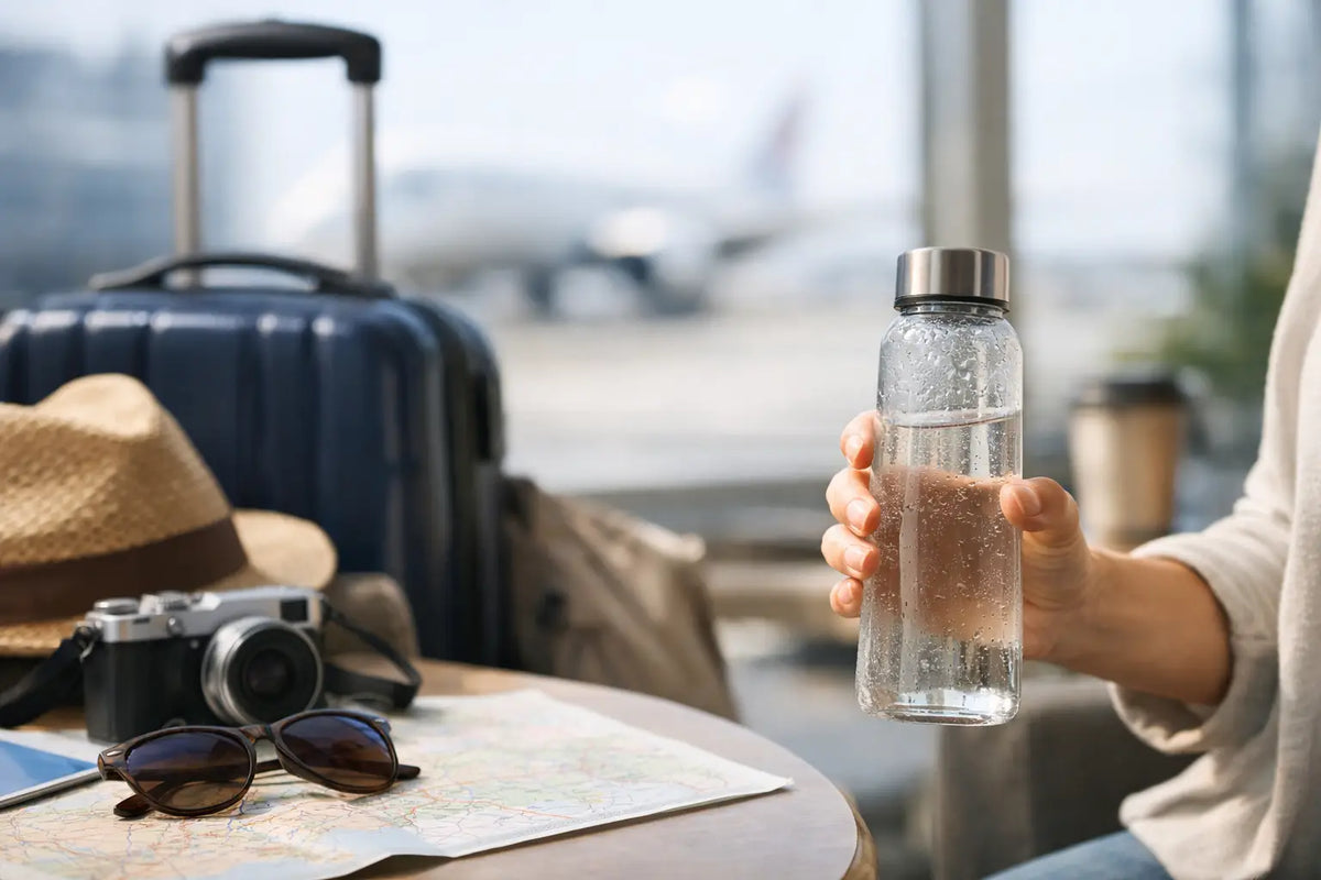 Idratazione in viaggio: bere bene ovunque