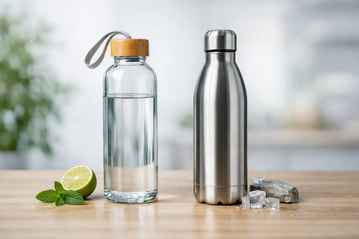 Borraccia vetro vs acciaio: quale scegliere?
